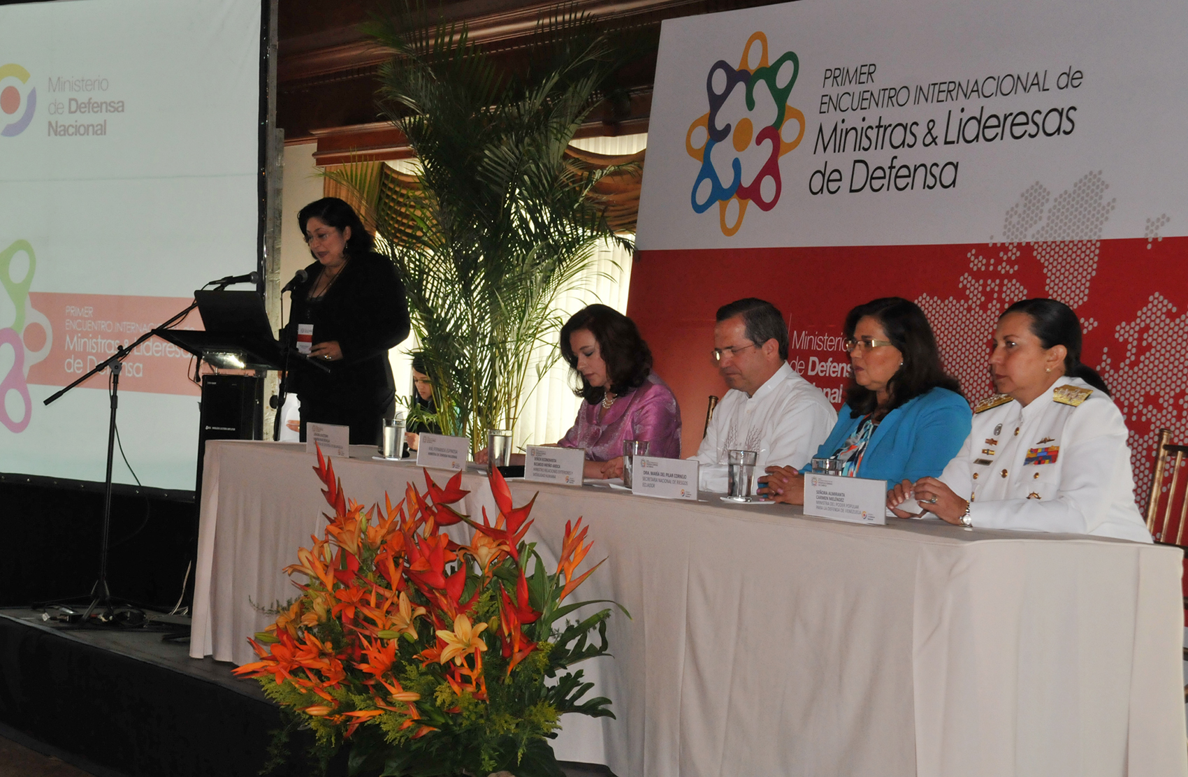 Primer Encuentro Internacional De Ministras Y Lideresas De Defensa ...